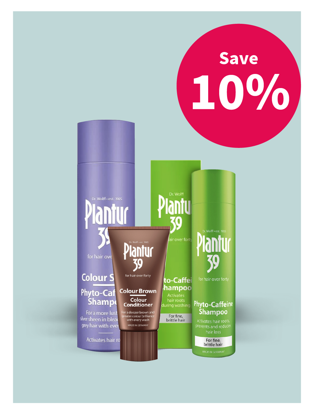 Save 10% on Plantur